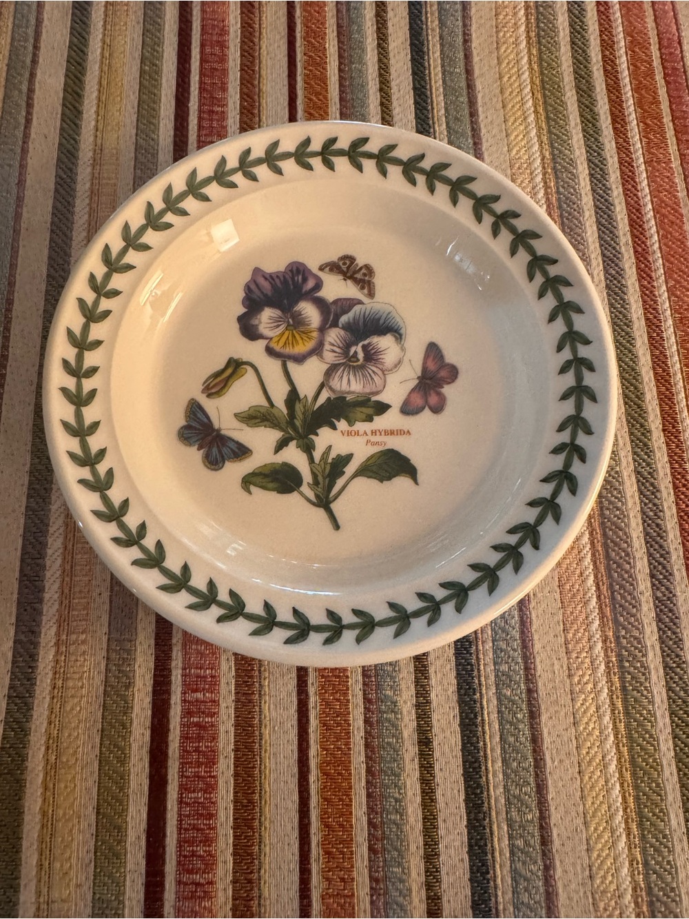 Portmeirion botanic garden small plate 6 1/2 inches like new